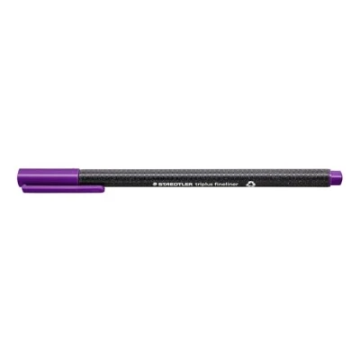 Afbeelding van Staedtler Triplus Fineliner 334 viltstift, superfijne punt, 0,3 mm, violet