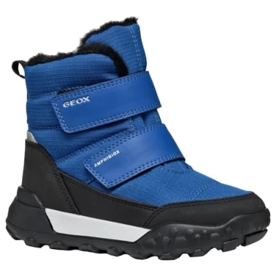 Afbeelding van Geox Trekkyup BOY ABX Snowboots voor kinderen, Maat: 38, Royal/black Imitatieleer/ textiel