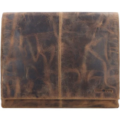 Afbeelding van Greenburry Vintage Schoudertas, Maat: One Size, Brown