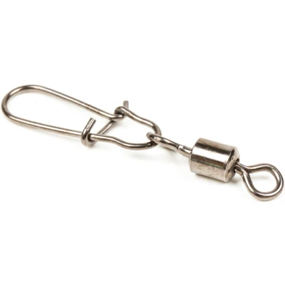 Afbeelding van Spro Black Rolling Swivel &amp; Fastlock Snap (10 pcs) Maat : 4