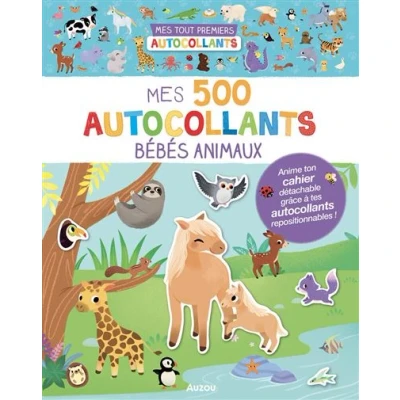 Image de Mes tout premiers autocollants 500 bébés animaux