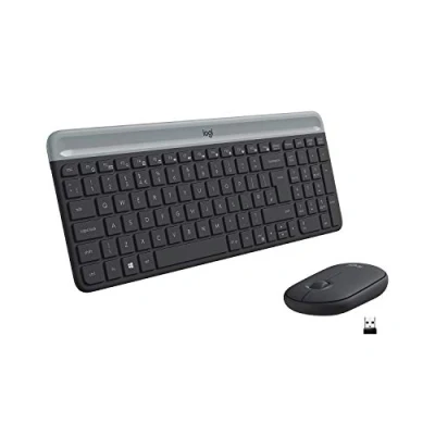 Afbeelding van Logitech MK470 Toetsenbord RF Draadloos QWERTY Italiaans / Grafiet