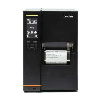 Image de Brother Titan Industrial Printer TJ 4422TN Imprimante d&#039;étiquettes thermique direct/transfert Rouleau (11,4 cm) 203 dpi jusqu&#039;à 356 mm/sec USB 2.0, LAN, série, hôte