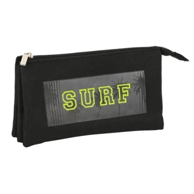 Afbeelding van Schoolpennenzak Safta Surf Zwart (22 x 12 3 cm)