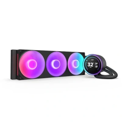 Image de Kit Watercooling CPU NZXT Kraken Elite 360 RGB noir