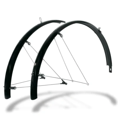 Afbeelding van Sks Bleumels basic 45mm spatbord set, zwart