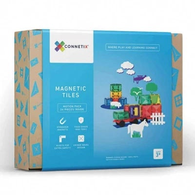 Afbeelding van Connetix 24delig Motion Pack magnetisch constructiespeelgoed