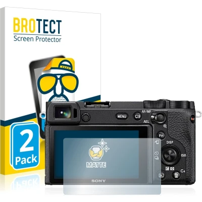 Afbeelding van BROTECT Screenprotector voor Sony Alpha 6600 Folie Beschermfolie matte (2 Stuks)
