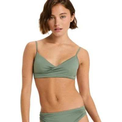 Afbeelding van Roxy Classics WRAP Bikinitop, Dames, Maat: Large, Agave green