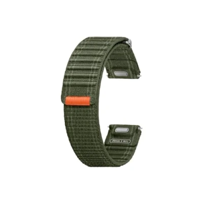 Afbeelding van Samsung Nylon Bandje 20mm Groen S/M