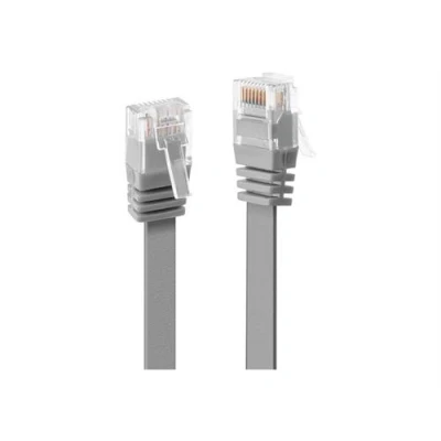 Image de Lindy Cordon de raccordement RJ 45 (M) pour 30 cm UTP CAT 6 moulé gris
