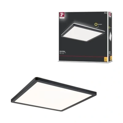 Afbeelding van Paulmann Atria Shine 71001 LED plafondlamp 16 W Warmwit Zwart