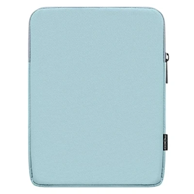 Afbeelding van MoKo Beschermhoes compatibel met iPad Pro 11 M2 2022 2018, 10e 10.9 2022, Air 5 10,9 inch 2022/Air 4/Air 3, 9e Gen 10.2 2021/iPad 8 10.2/iPad 10.2, Galaxy Tab 10.1 inch, nebli g blauw
