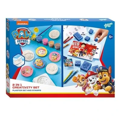 Afbeelding van Totum 2in1 Gips Gieten en Stempel Knutselset