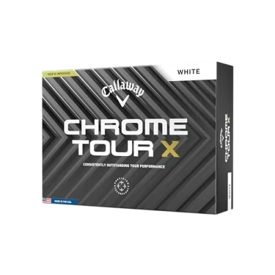Afbeelding van Callaway Chrome Tour Wit 12 stuks