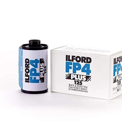 Afbeelding van Ilford 1700682 FP4 Plus folie, zwart en wit, 125/24, 1 cartridge