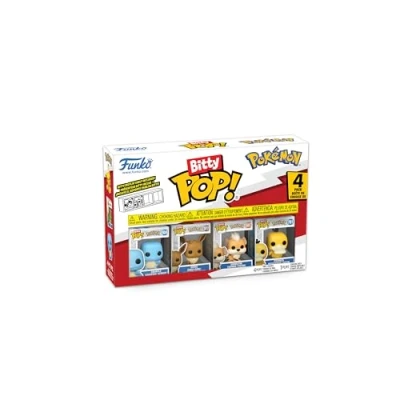 Image de Pack 4 Figurines Funko Bitty Pop Pokémon Squirtle