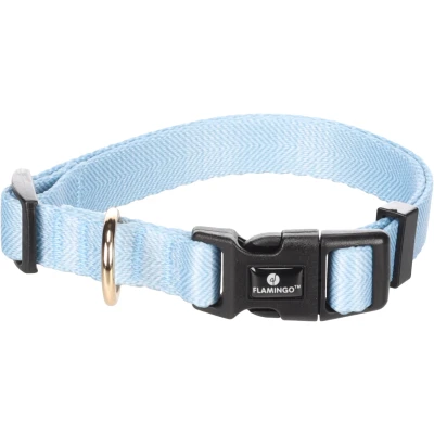 Afbeelding van Halsband Noekie Blauw S 30 45cm x 15mm 2mm