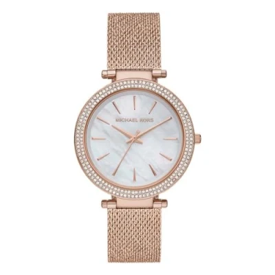 Afbeelding van Michael Kors Darci Horloge Rose goldcoloured, Dames, Maat: One Size, gold coloured