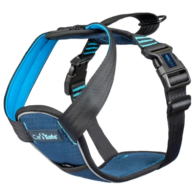 Afbeelding van Hondentuigje Company of Animals Carsafe Crash Tested Blauw 34 cm Voor op reis XS