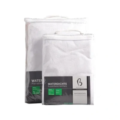 Afbeelding van Bonnanotte Waterdichte Matrasbeschermer Wit 90x200