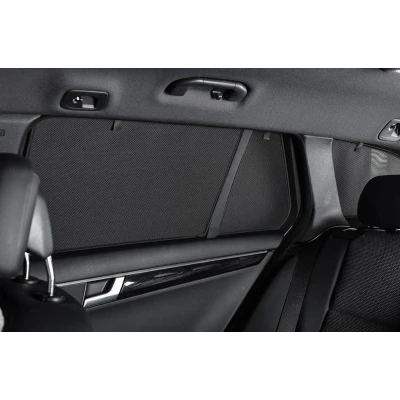 Afbeelding van Privacy shades Honda Civic IX 5 deurs 2012 2015 (alleen achterportieren 2 delig) autozonwering