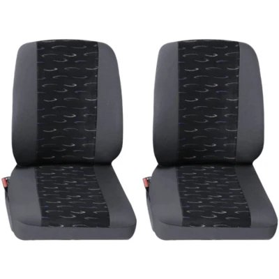 Afbeelding van HP Autozubehör 22005 Schonbezug Transporter Profi2 2ES Autostoelhoes Polyester, Schuimstof Blauw Bestuurder, Passagier