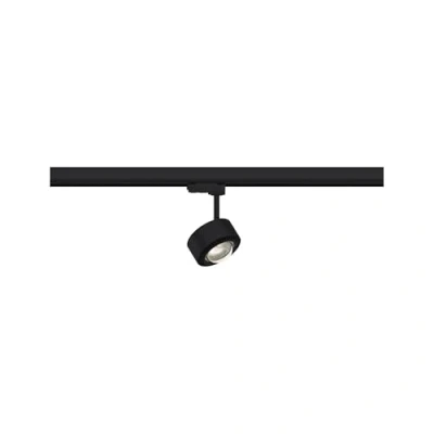 Afbeelding van Paulmann ProRail3 Spot Aldan 9W Bla 3000K 3Ph dim 91390 Systeemlamp (basis) 0.00 W LED Zwart, Chroom