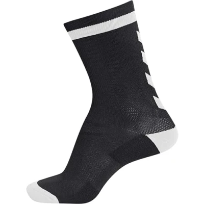 Afbeelding van Hummel Fussball Teamsport Elite Sportsokken, Heren, Maat: 39 42, Schwarzweiss