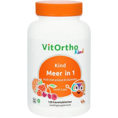 Afbeelding van Vitortho Meer in 1 kind 120 kauwtabletten