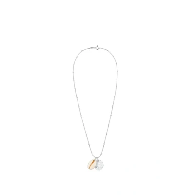 Afbeelding van Elli Seashell Basic Ketting silvercoloured, Dames, Maat: 60, Silver coloured