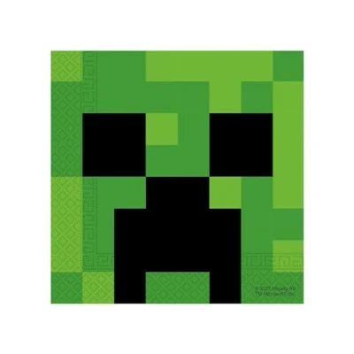 Afbeelding van Servetten Minecraft 33x33cm 20 stuks