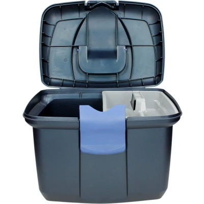Afbeelding van BR Poetsbox Fiona luxe met deksel en inzet One Size Midnight Blue