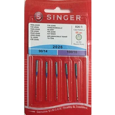 Afbeelding van Singer Denim / Jeans naalden, Gemengd (90 /100)