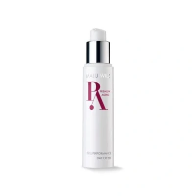 Afbeelding van Malu Wilz Premium Aging Cell Performance Day Cream 50ml Rijke Dagcrème anti rimpel huidverbetering VEGAN