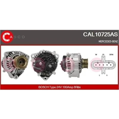Afbeelding van CASCO CAL10725AS Dynamo / Alternator 24V 100A
