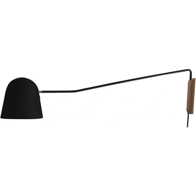 Afbeelding van Wandlamp Sensa Zwart