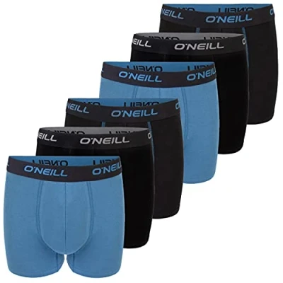 Afbeelding van O&#039;Neill Heren Boxershorts Plain 6 Pack Veelkleurig M