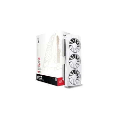 Image de Radeon XFX RX 9070 XT Quicksilver Magnetic Air White 16Go GDDR6