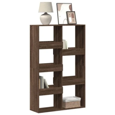 Afbeelding van vidaXL Boekenkast 100x33x155,5 cm bewerkt hout bruin eikenkleurig