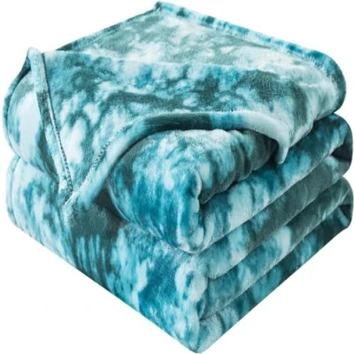 Afbeelding van HOZY Fleecedeken, 150 x 200 cm, zacht en warm, 350 g/m², voor tweepersoonsbed, flanel, omkeerbaar, dubbelzijdig