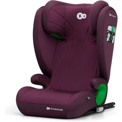 Afbeelding van Kinderkraft JUNIOR FIX 2 I SIZE Autostoeltje 100 150 cm 15 36 kg met Isofix Afstelbare hoofdsteun veiligheidssystemen Diepe zitting Eenvoudig te reinigen Groep 2/3 Tot 12 jaar Rood