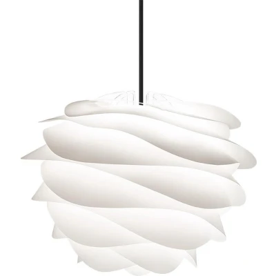 Afbeelding van Umage Carmina Mini hanglamp white met koordset zwart Ø 32 cm