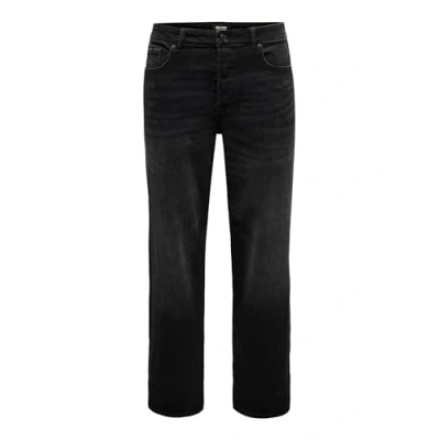 Image de Onsfade Loose Box Tai DNM Cbo, Noir délavé, 36W / 34L