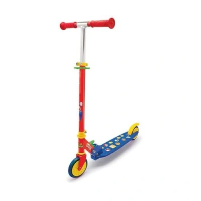 Afbeelding van Smoby Super Mario Plooibare scooter Step Nintendo Stuur in hoogte verstelbaar Vanaf 5 jaar Tot 50kg