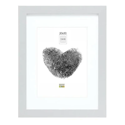 Image de Deknudt Frames S66KD1 P1 Basic Cadre Photo Bois Argenté 20 x 30 cm