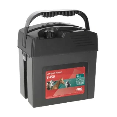 Image de Ako Électrificateur Compact Power B450 (0,35 J), 9V, Convient aux l&#039;élevage d&#039;animaux