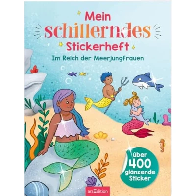 Afbeelding van Mein schillerndes Stickerheft Im Reich der Meerjungfrauen