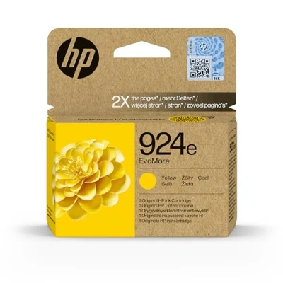 Image de HP 924e EvoMore Jaune original cartouche d&#039;encre