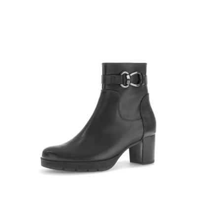 Afbeelding van Gabor Bottines Chelsea pour femme, largeur supplémentaire modérée (G), Noir 57., 37 EU